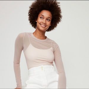 Wilfred Free Kristen Mesh T-Shirt— Aritzia